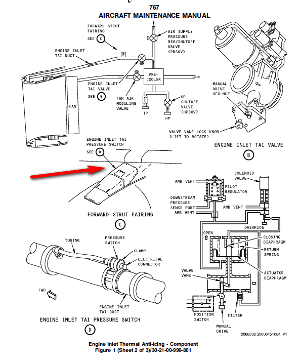2790583 COWL ANTI-ICE 3 1/2 INCH CONTROL VALVE ASSEMBLY-航修札记