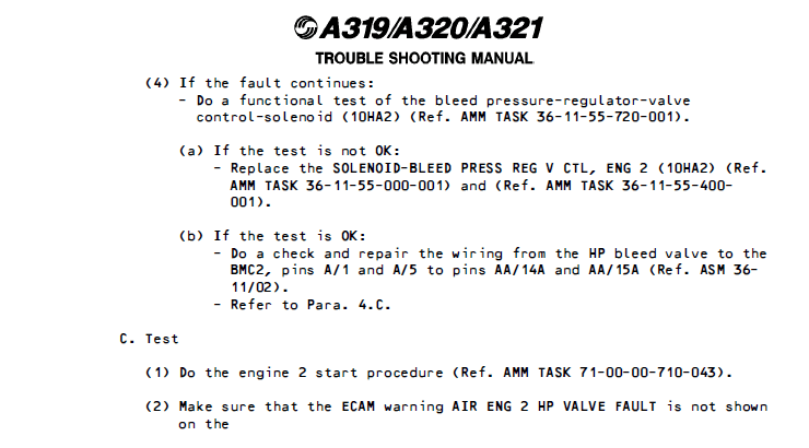 6773F EWAIR ENG 2 HP VALVE FAULT-航修札记