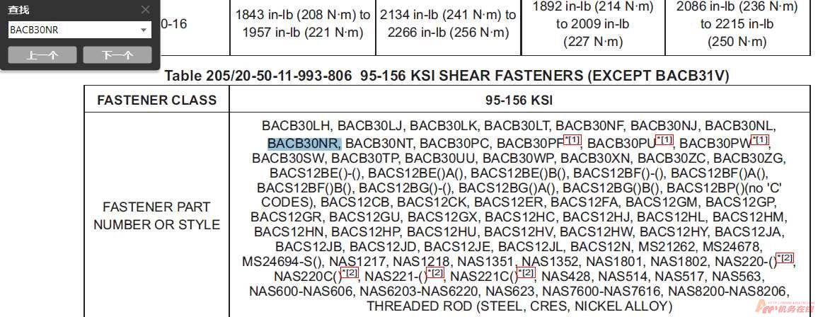 图片[7]-B737NG标准力矩值查询指南【转】-航修札记