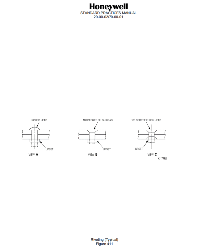 SECTION IV – REPAIR 10. 铆接零件修复-航修札记